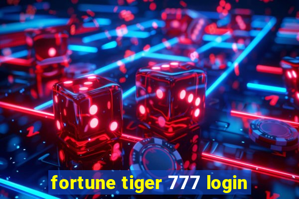 fortune tiger 777 login